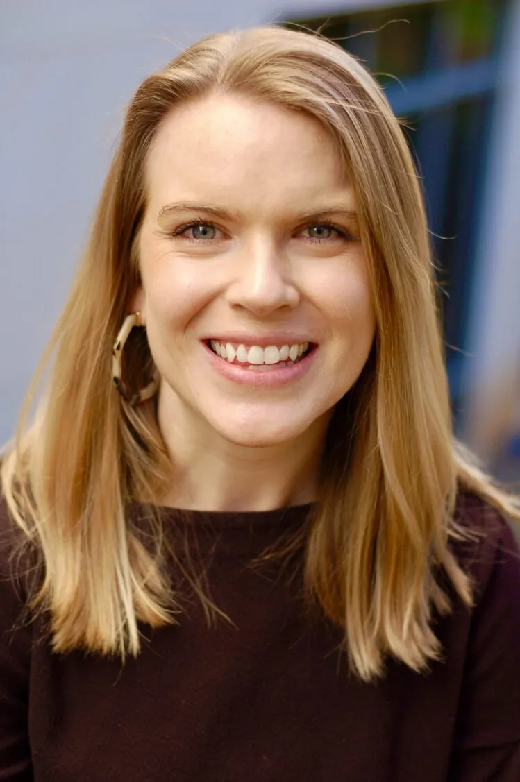 Jennifer Walker, Lead Manager for Student Organizations at CCI. She has blond hair and large hoop earrings.
